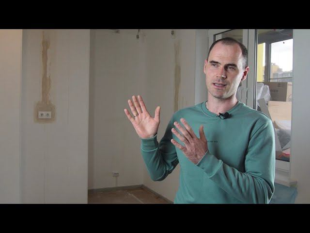 Подготовка розеточной сети под кухню в новостройке. Электрик Артём. 904-604-67-35 смотреть онлайн