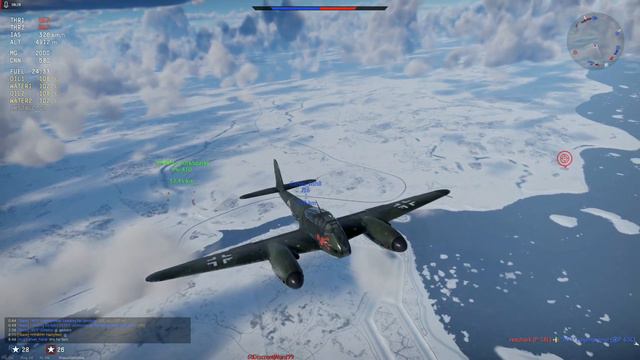 War Thunder- Me 410 A-1-Chunky Boi VS J2M2! смотреть онлайн