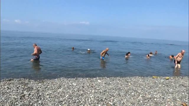 Пляж в Кобулети смотреть онлайн