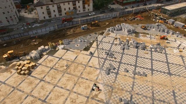 июнь 2017 Ход реконструкции Центрального стадиона смотреть онлайн