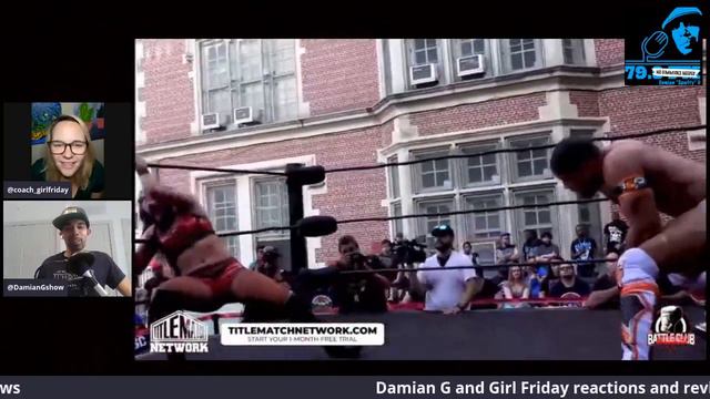 REACTION VIDEO - Tessa Blanchard vs Anthony Bowens (Intergender Wrestling) iPPV Version смотреть онлайн