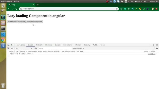 Angular tutorial # Lazy Loading component смотреть онлайн