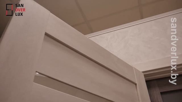 Обзор межкомнатной двери из экошпона D11 , DEFORM - Sandverlux.by смотреть онлайн