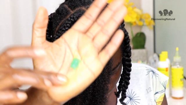 How To Do A TWAID OUT On Natural Hair | Defined Curls On 4C Hair | DiscoveringNatural