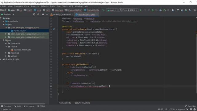 Alert Dialog, Toast & Log (Debugging) смотреть онлайн
