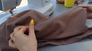 Сшила стильную юбку из льна за пару часов! Моделирую по базовой выкройке!