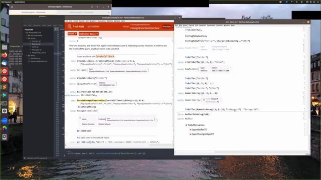 Live CEOing Ep 683: Language Design Review for Foreign Function Interface Functionality continued смотреть онлайн