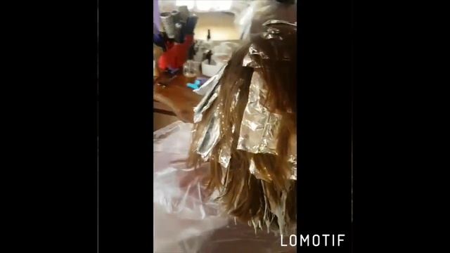 Мелирование.Тонирование.Холодный русый. смотреть онлайн