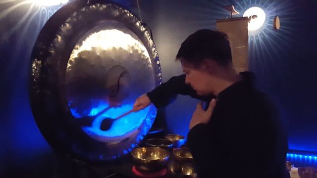 Фрагмент медитации с Гонгом Sedna. Часть 7. смотреть онлайн