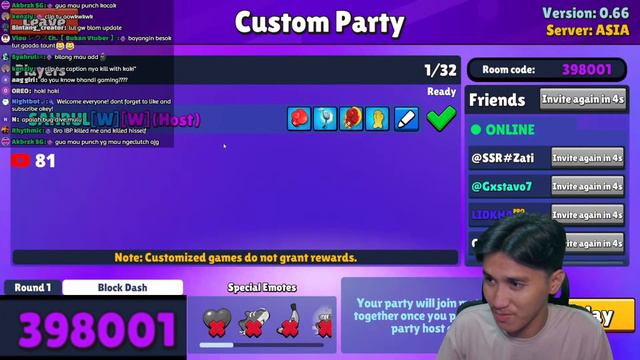 NEW UPDATE 0.66 LETS PLAY BLOCK DASH! - Stumble Guys #GO400K смотреть онлайн