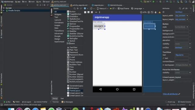 capitulo 3: botones y layout смотреть онлайн