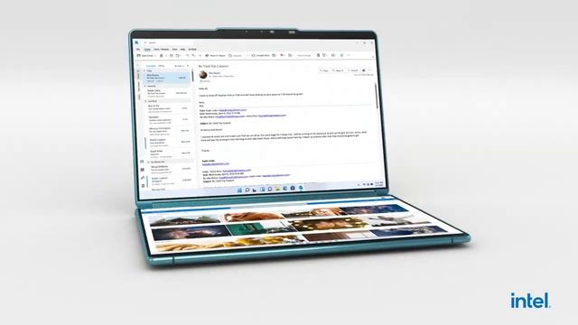 ACHTUNG: Nur für coole Leute! Lenovo Yoga Book 9 13IRU8 360 Animation Video смотреть онлайн