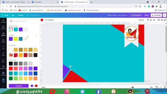 how to make/create custom certificate online | certificate canva free | canva full course in urdu смотреть онлайн