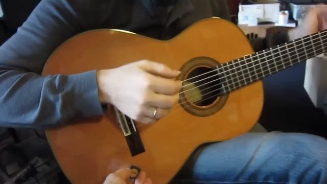 Carlos CS sensor test, searching for the sweet spot on guitar. смотреть онлайн