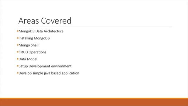 Mongo DB - Introduction смотреть онлайн