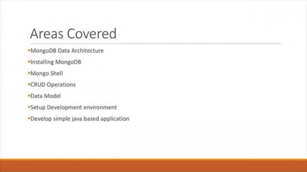 Mongo DB - Introduction