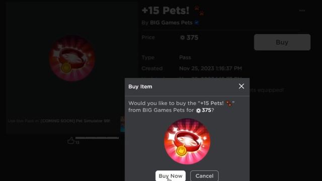 I bought *ALL* PET SIM 99 GAMEPASSES *EARLY* & this happened... смотреть онлайн
