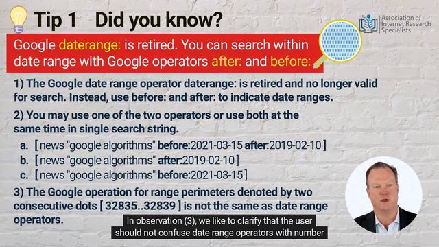 Google Advanced Search Operator in date range with before: & after: Vol.3 | Web Search Skills Serie смотреть онлайн