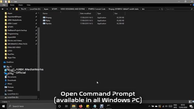 How to Convert Video Formats (Without Software) - using FFmpeg | MOV to mp4 | 2020 ARBX CodeX смотреть онлайн