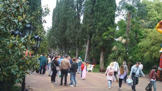 Парк отдыха в Сочи. смотреть онлайн