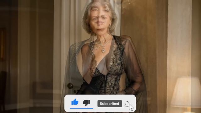 Natural Older Women OVER 60 - Fashion Tips Review #43 #naturalwoman