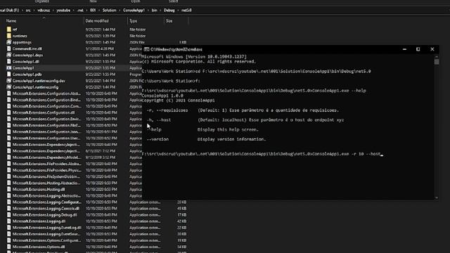 Como criar uma Console Application como um profissional? смотреть онлайн
