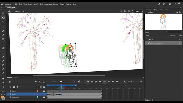 Adobe Animate Tutorial For Beginners (2023) | Using an AI Background смотреть онлайн
