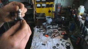 Ремонт перфоратора с вертикальным двигателем.