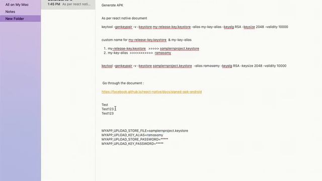 React Native Generate Release APK Part - 1 смотреть онлайн