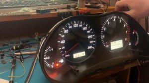 Пересвет приборной панели Toyota Avensis 2