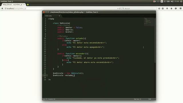 6.- PHP Orientado a Objetos - Herencia смотреть онлайн