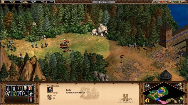 Let`s Play Age Of Empires 2 HD : The Forgotten as Dracula Part 1 смотреть онлайн