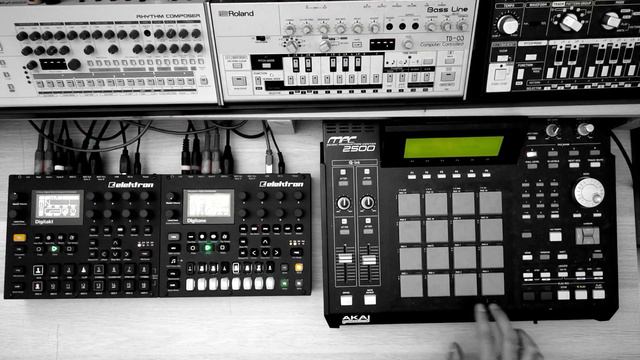 Minimal Deep vibes - Elektron digitakt/digitone/Akai mpc2500/Rd8 (KUSH - Techno Roulette) #dawless смотреть онлайн