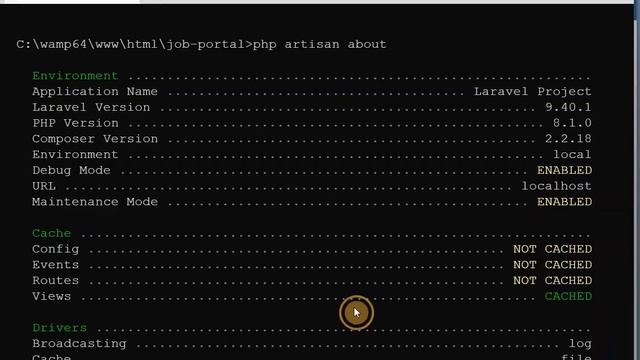 EP-2 - Configuring of laravel 9.x project using .env file смотреть онлайн