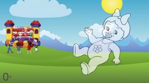 Мультик раскраска. Детские онлайн раскраски Робот, Трактор, Пупс, Лодка и Юла