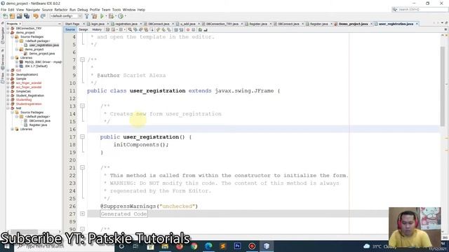 Java Connect to WampServer Version 3.2.3 | Adding Data to Database | Using Netbeans IDE 8.2 смотреть онлайн
