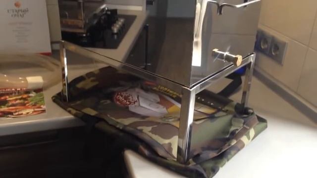 Коптильня универсальная Крышка домиком - МИР МАНГАЛОВ смотреть онлайн