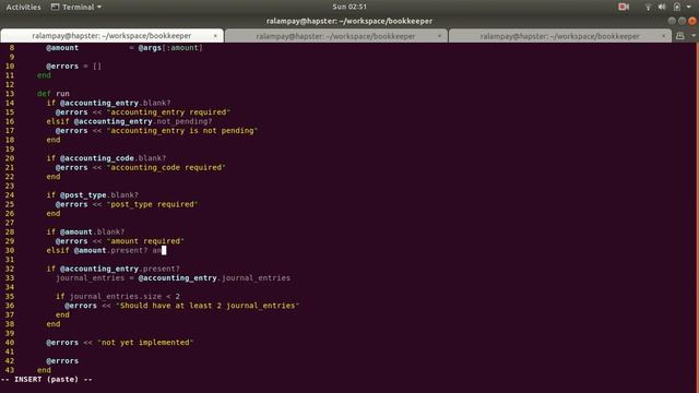 Learning Log P105: Building a Web Based Accounting System -Adding Journal Entries смотреть онлайн