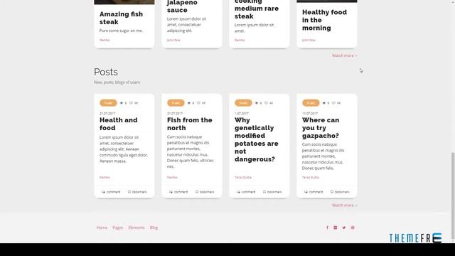 HTML Bootstrap template Pohlobkin | Free Template Kameron Wil смотреть онлайн