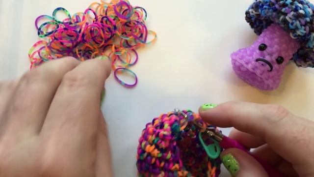 Mushroom Tutorial Rainbow Loom Kawaii Loomigurumi/Amigurumi Hook Only смотреть онлайн