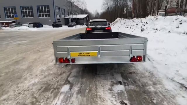 Легковой прицеп ВЕКТОР ЛАВ 81012B 3.5х2.0 для багги, вездехода или караката смотреть онлайн