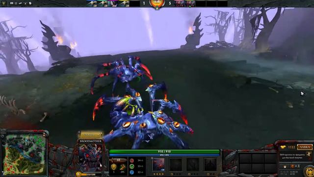 Omsk Dota - Webs of Perception set - Broodmother смотреть онлайн