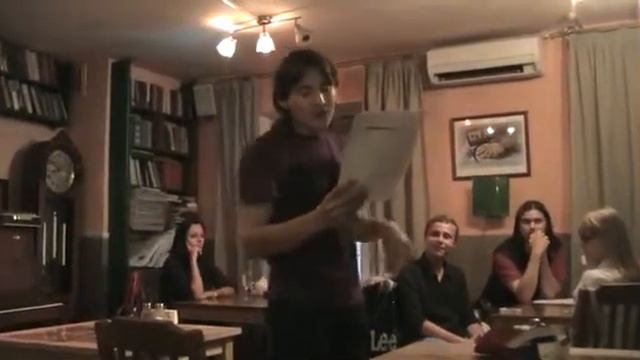 Литературный вечер Макс Калинин Глубина глубин смотреть онлайн