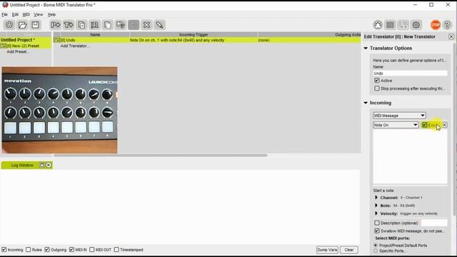 Tutorial: MIDI to Keystroke Emulation using Bome MIDI Translator Pro смотреть онлайн