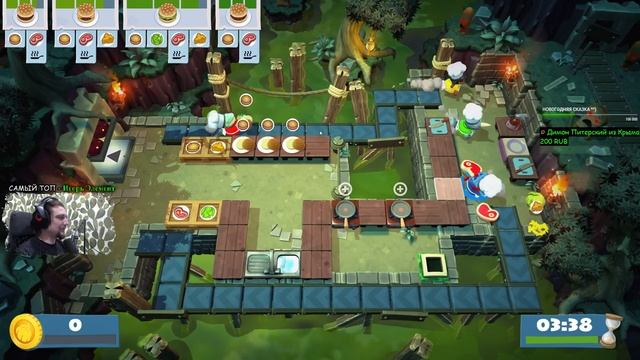 КТО ЛУЧШЕ ГОТОВИТ?! 100% МУЖЧИНЫ #2?Overcooked 2 смотреть онлайн