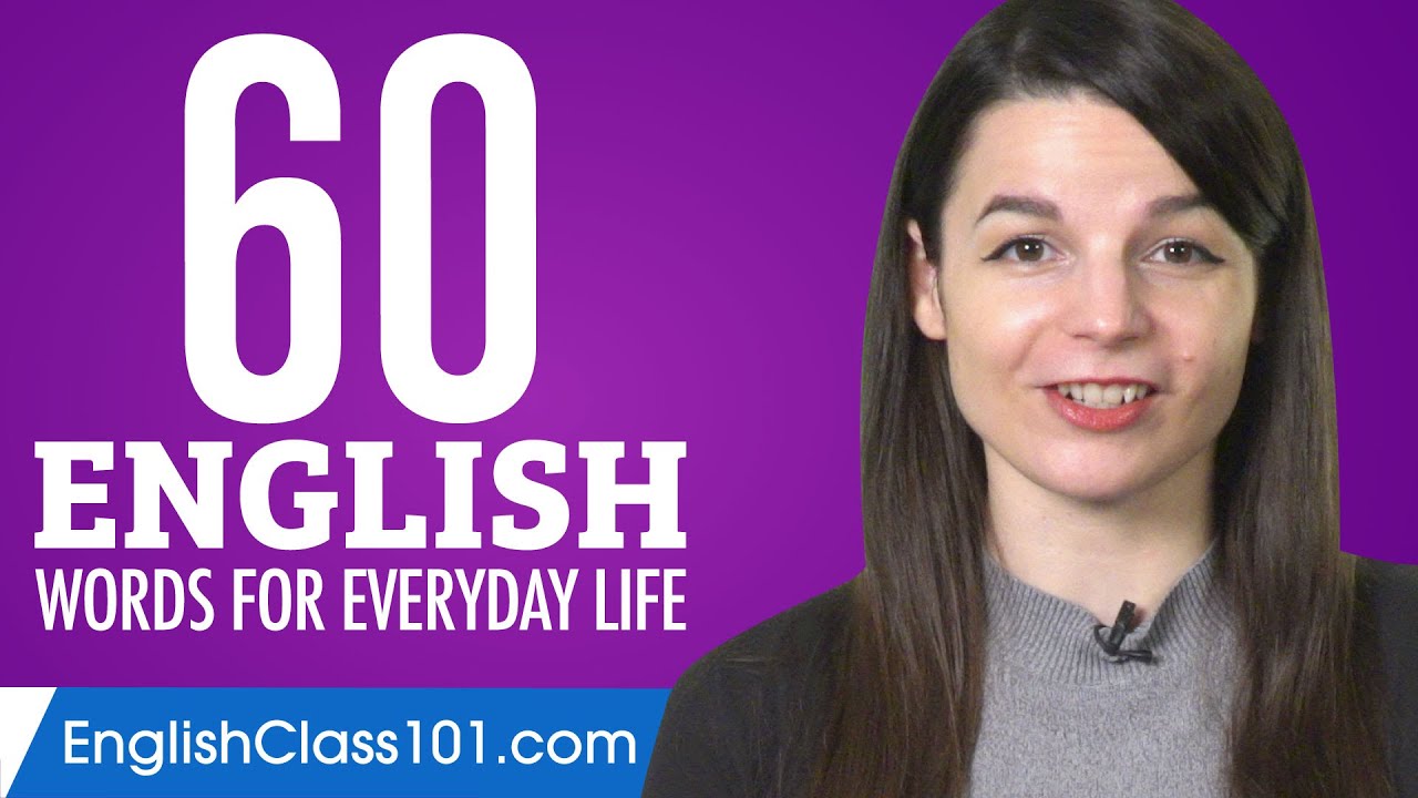 60 Английских Слов На Каждый день #3
60 English Words for Everyday Life - Basic Vocabulary #3