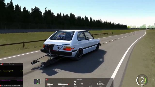 13b Toyota Starlet in Assetto Corsa смотреть онлайн