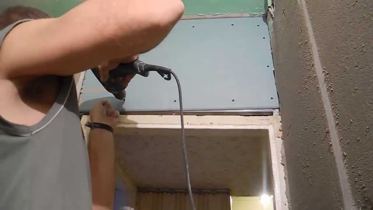 Монтаж перегородки из гипсокартона смотреть онлайн