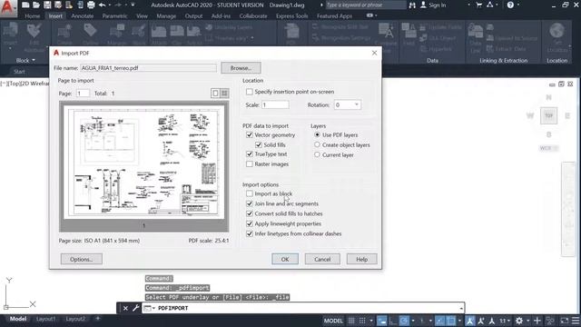 Como transformar PDF em DWG (Arquivo AutoCAD) смотреть онлайн