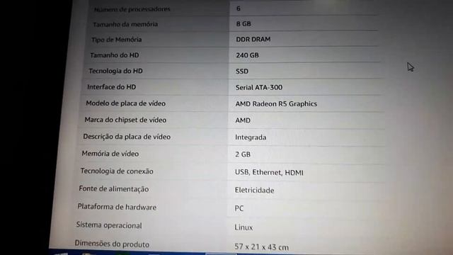 PC Gamer Completo AMD 6-Core CPU 3.8Ghz 8GB (Placa de vídeo R5 2GB) SSD 240GB skill HDMI LED 19.5! смотреть онлайн